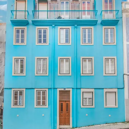 Appartement Trendy Flat, In Picturesque Graca Lissabon