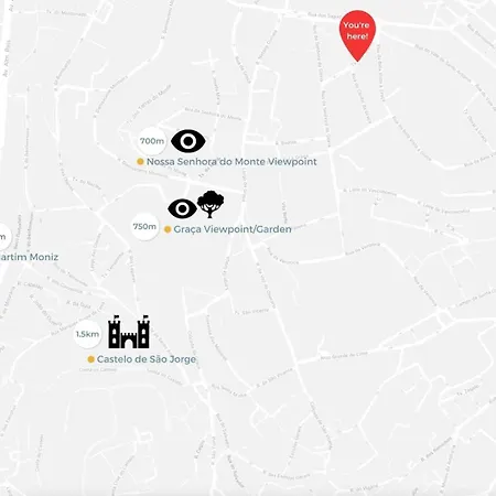 Appartement Trendy Flat, In Picturesque Graca Lissabon