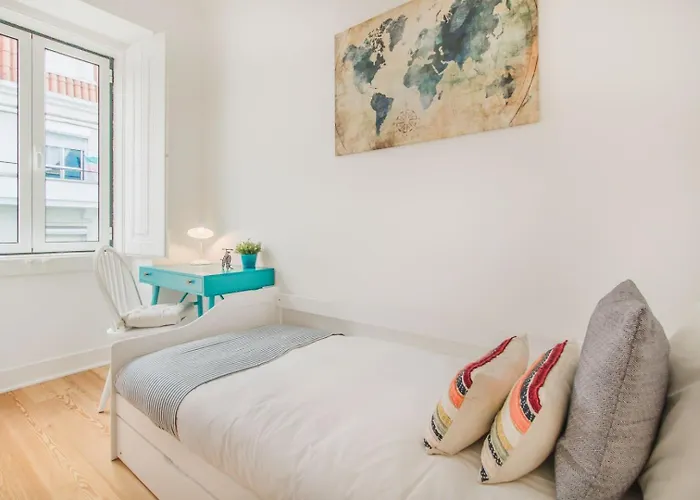 דירה Trendy Flat, In Picturesque Graca ליסבון